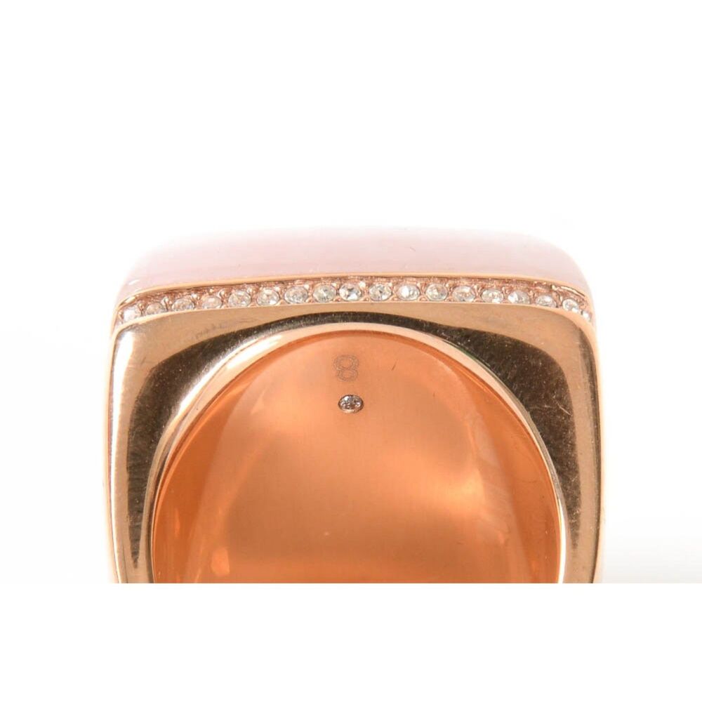 Michael Kors Blush Rush Collection Pink Stone Ring size 8 - Picture 12 of 13
